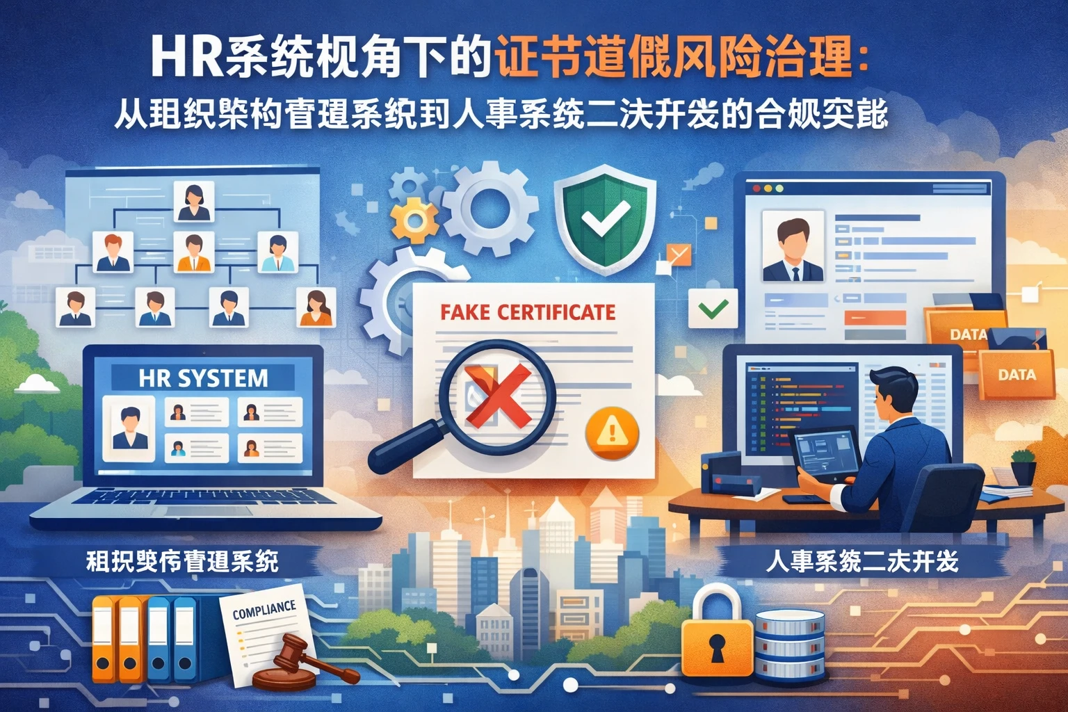 HR系统视角下的证书造假风险治理:从组织架构管理系统到人事系统二次开发的合规实践