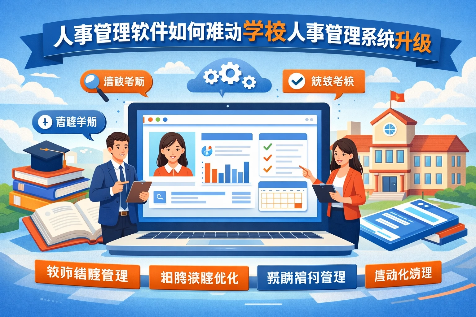 人事管理软件如何推动学校人事管理系统升级