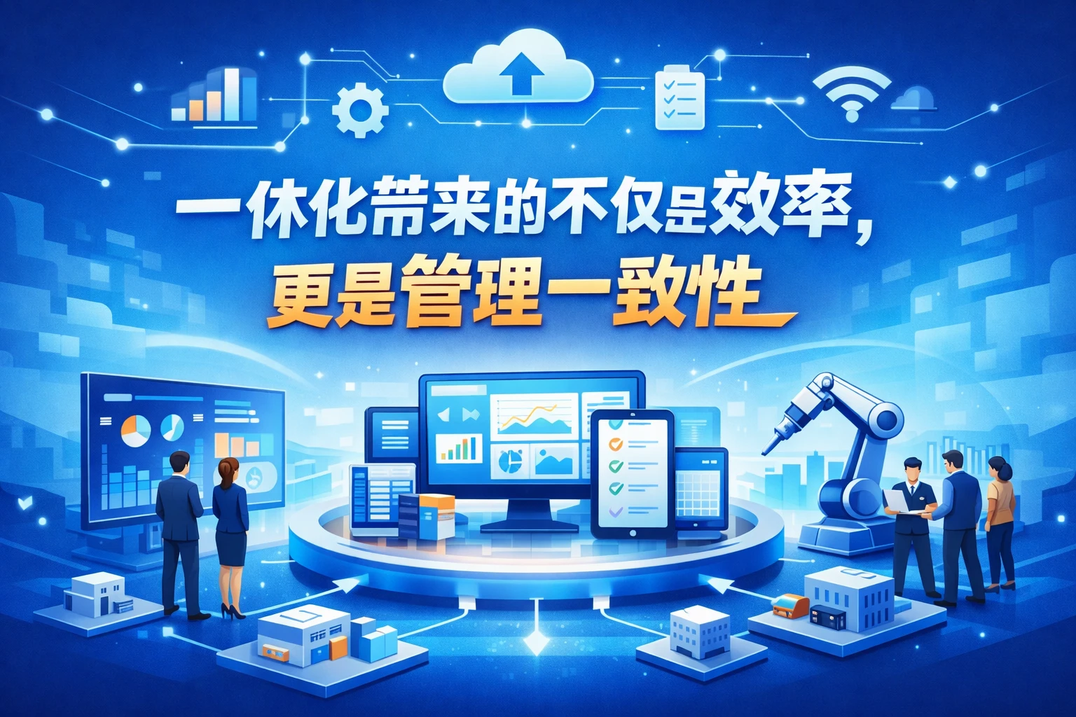 一体化带来的不仅是效率,更是管理一致性