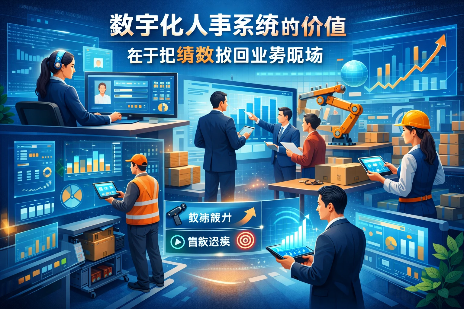 数字化人事系统的价值，在于把绩效放回业务现场