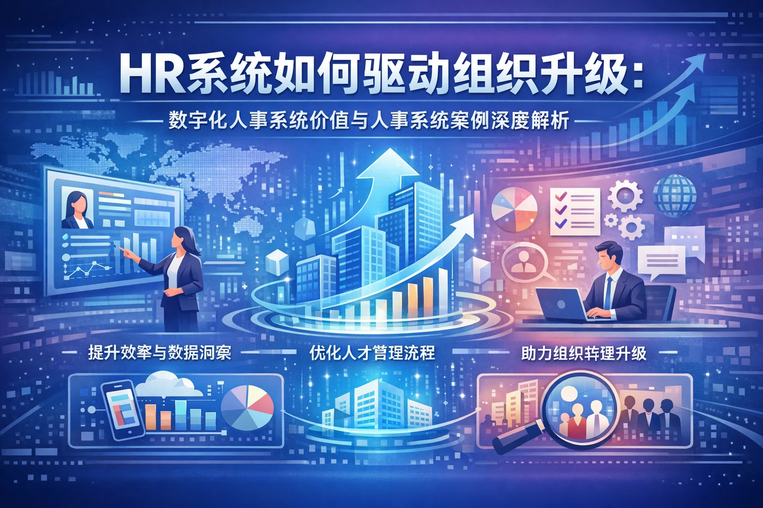HR系统如何驱动组织升级:数字化人事系统价值与人事系统案例深度解析