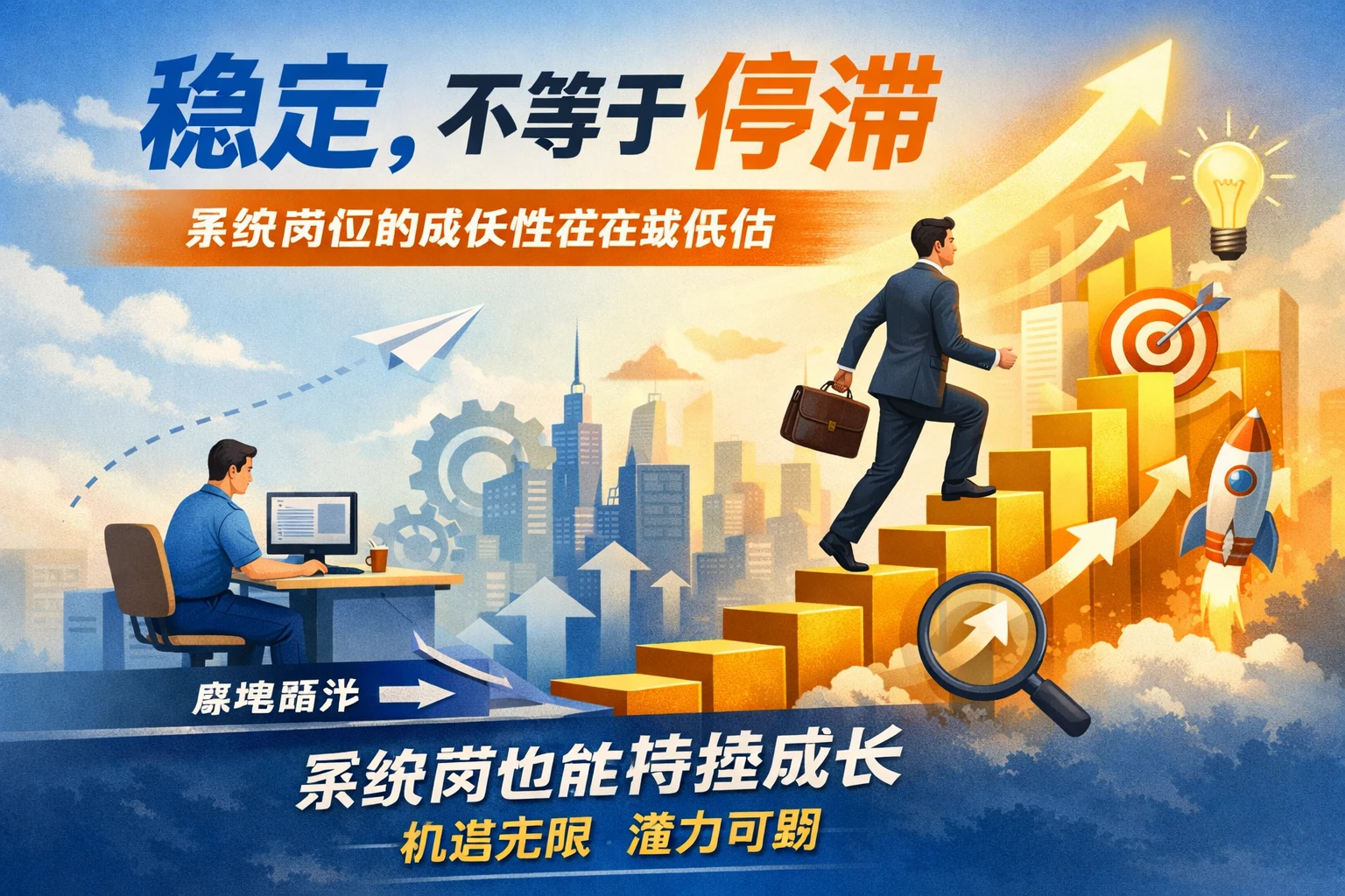 稳定，不等于停滞；系统岗位的成长性往往被低估
