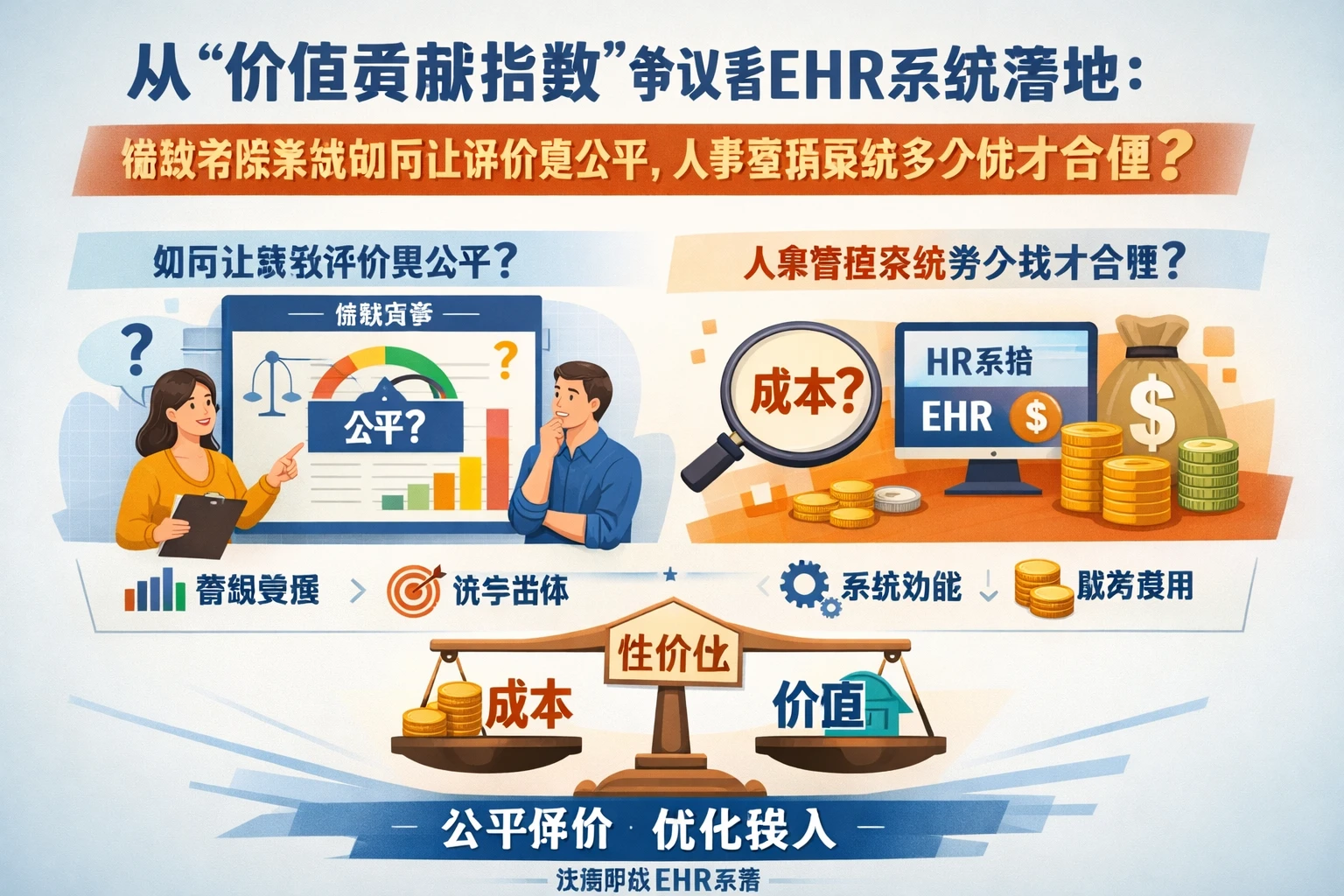 从“价值贡献指数”争议看ehr系统落地：绩效考核系统如何让评价更公平，人事管理系统多少钱才合理