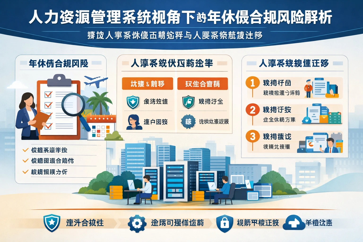 人力资源管理系统视角下的年休假合规风险解析：兼谈人事系统供应商选择与人事系统数据迁移
