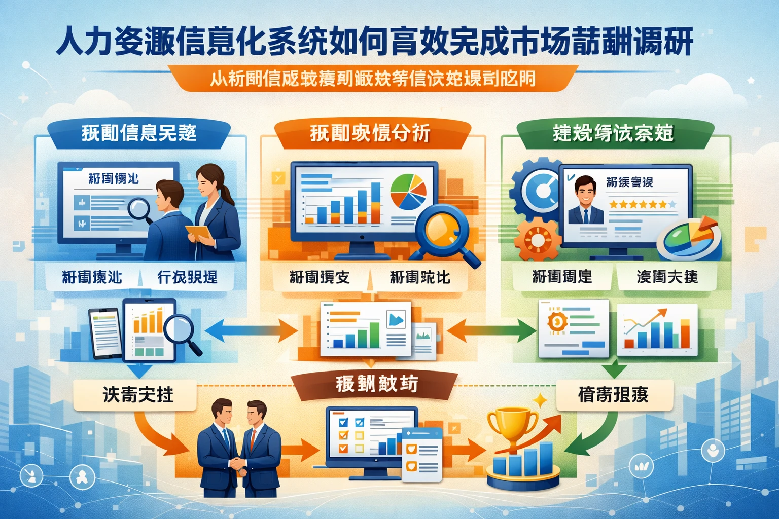 人力资源信息化系统如何高效完成市场薪酬调研：从招聘信息采集到绩效考核系统联动应用