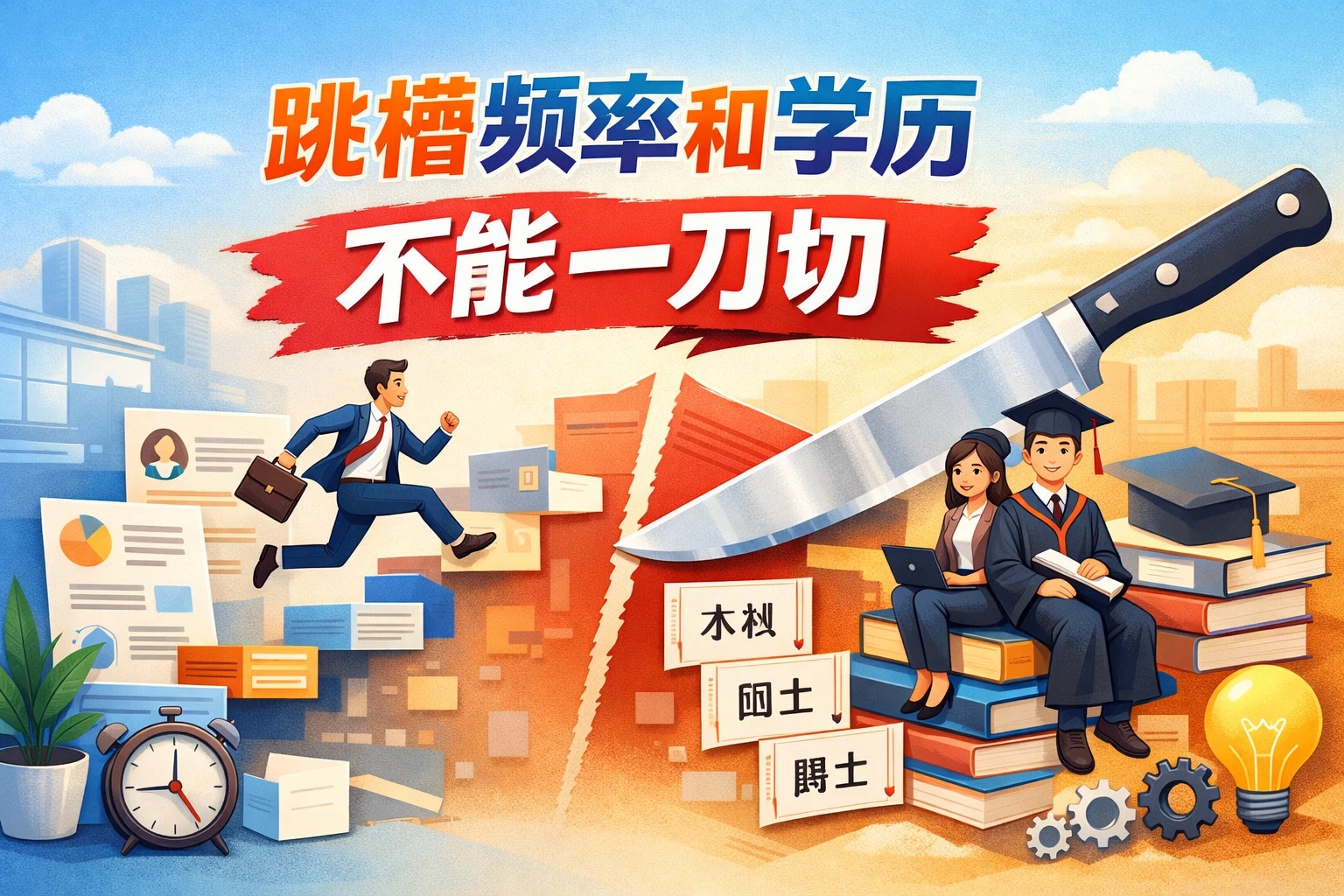 跳槽频率和学历不能一刀切