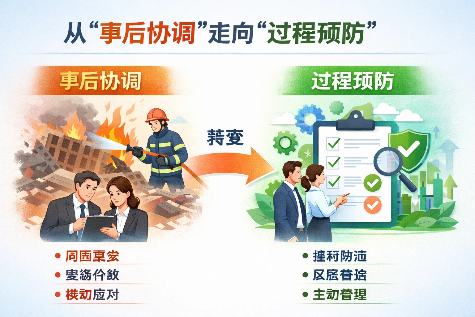 从“事后协调”走向“过程预防”