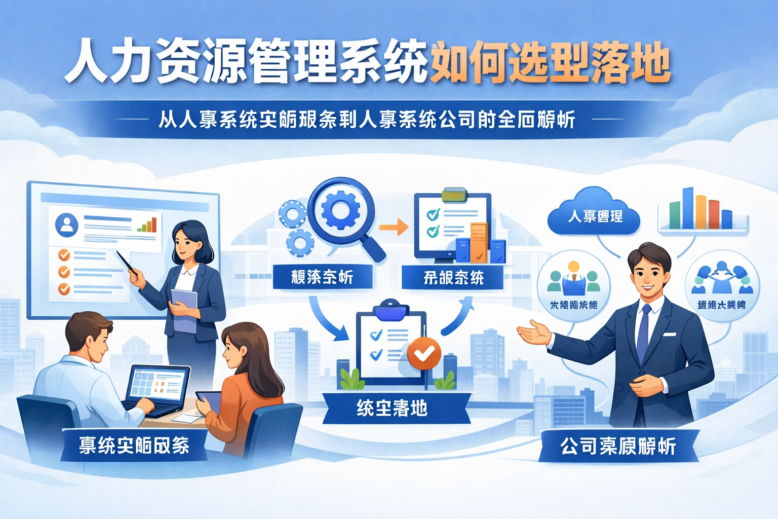人力资源管理系统如何选型落地：从人事系统实施服务到人事系统公司的全面解析