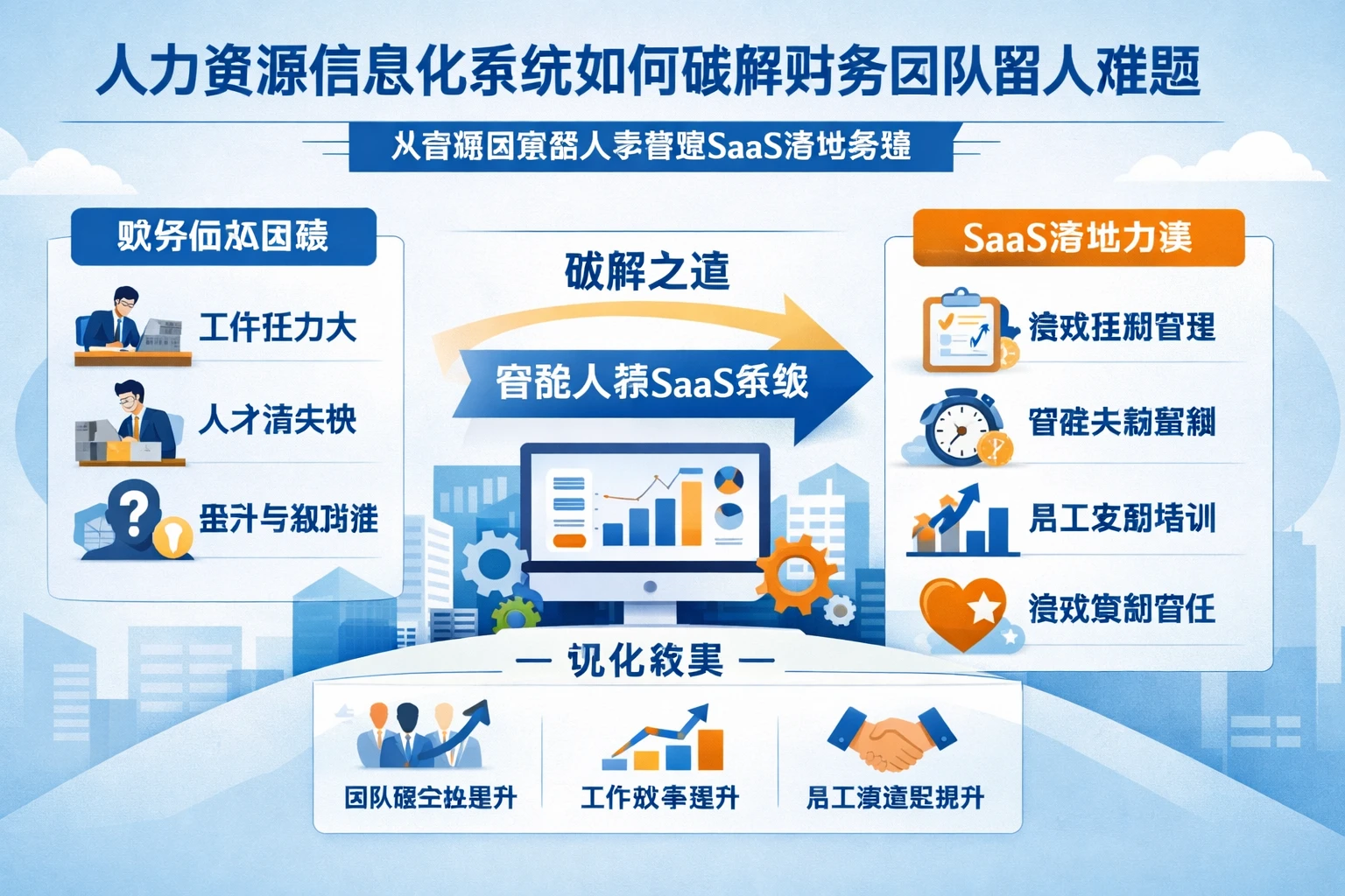 人力资源信息化系统如何破解财务团队留人难题：从管理困局到人事管理SaaS落地思路