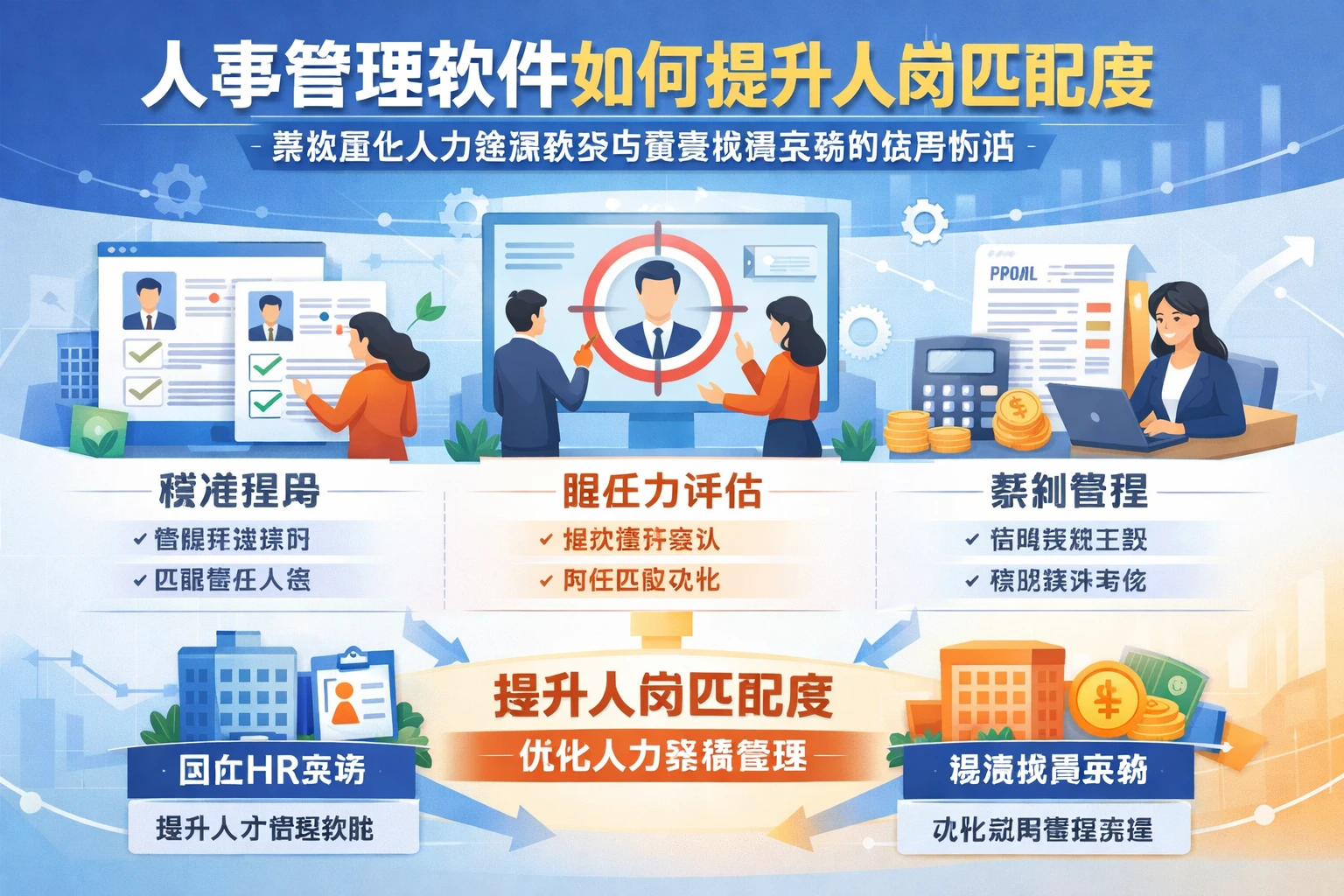 人事管理软件如何提升人岗匹配度：兼谈国企人力资源系统与薪资核算系统的应用价值