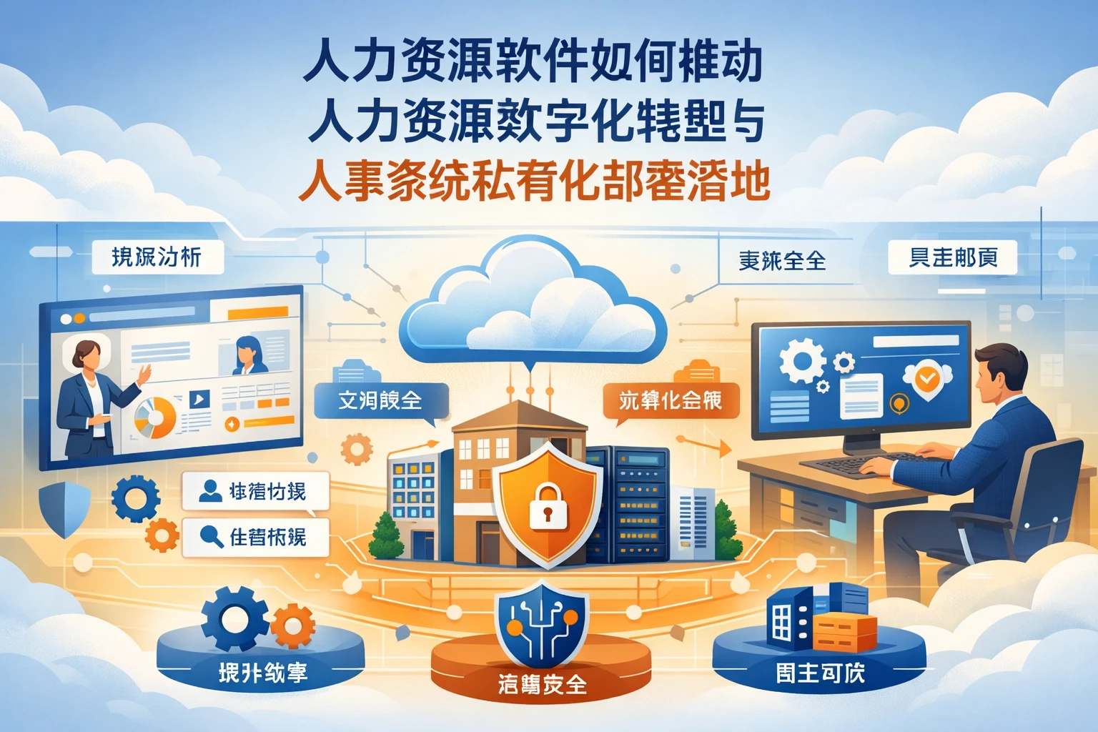 人力资源软件如何推动人力资源数字化转型与人事系统私有化部署落地