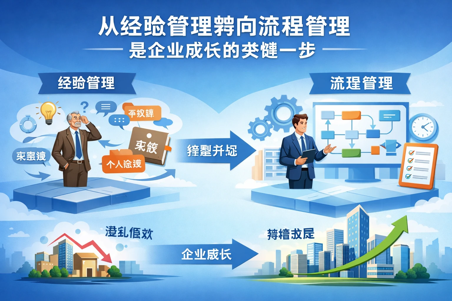 从经验管理转向流程管理,是企业成长的关键一步