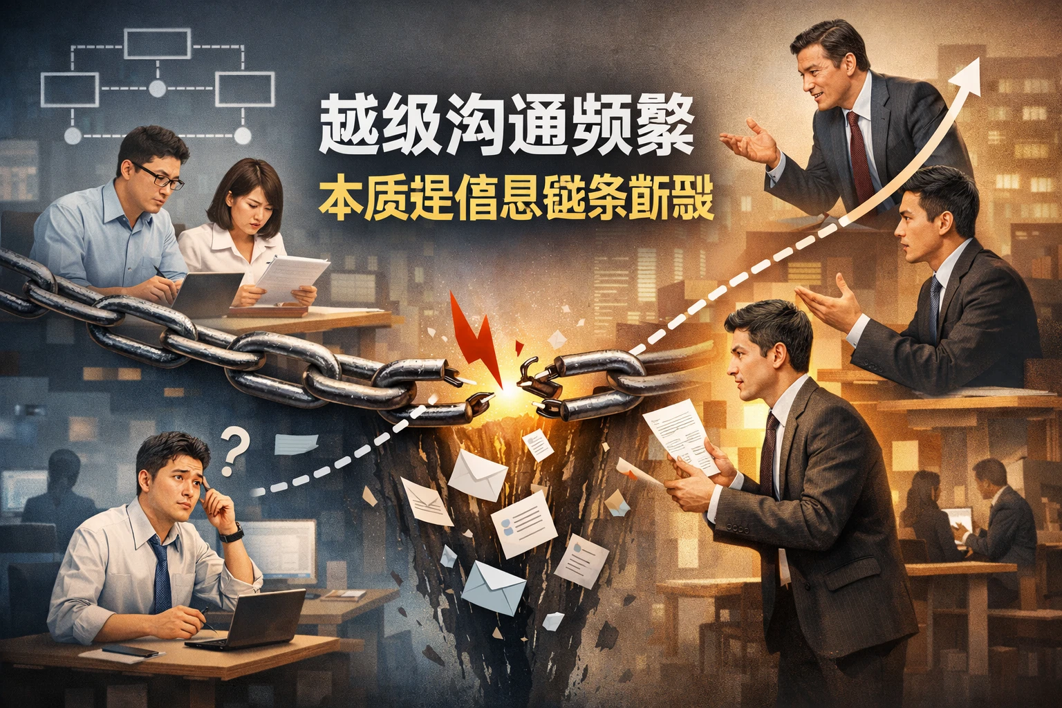 越级沟通频繁，本质是信息链条断裂