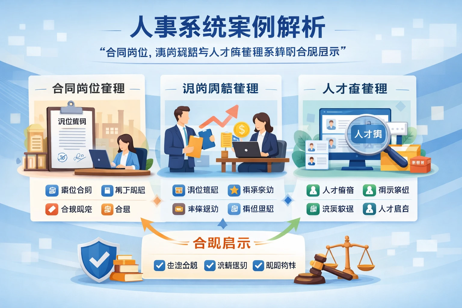 HR管理软件视角下的人事系统案例解析：合同岗位、调岗调薪与人才库管理系统的合规启示
