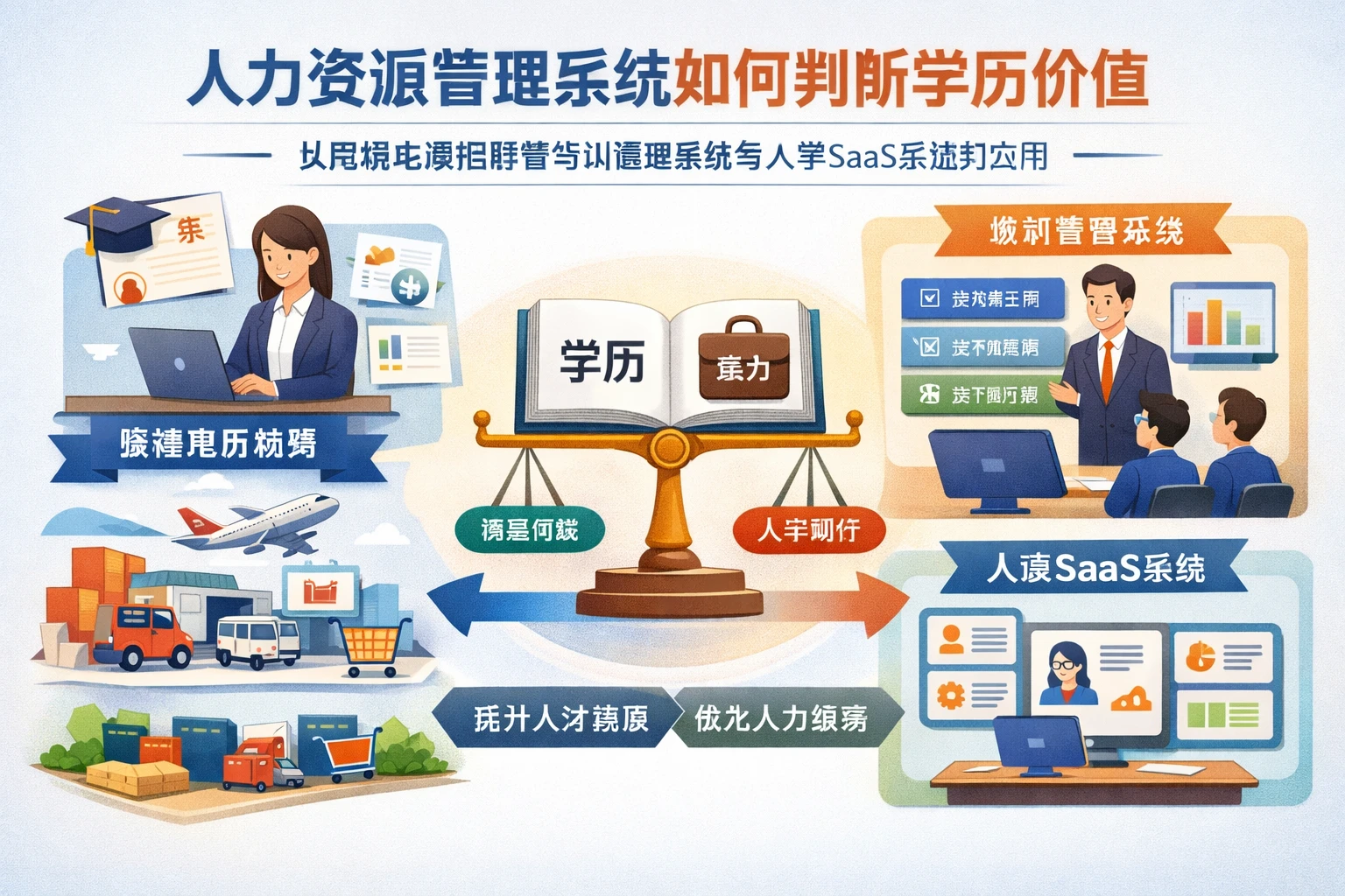 人力资源管理系统如何判断学历价值：从跨境电商招聘看培训管理系统与人事SaaS系统的应用