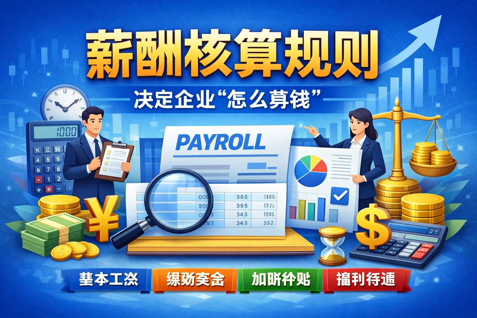薪酬核算规则：决定企业“怎么算钱”