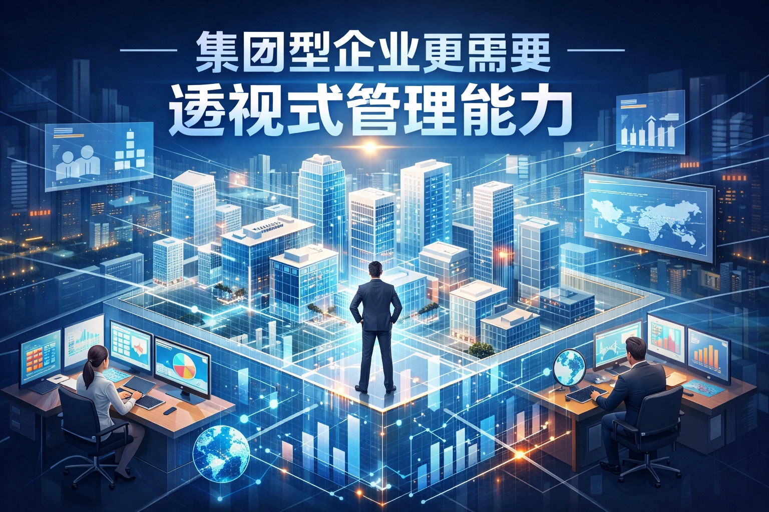 集团型企业更需要透视式管理能力