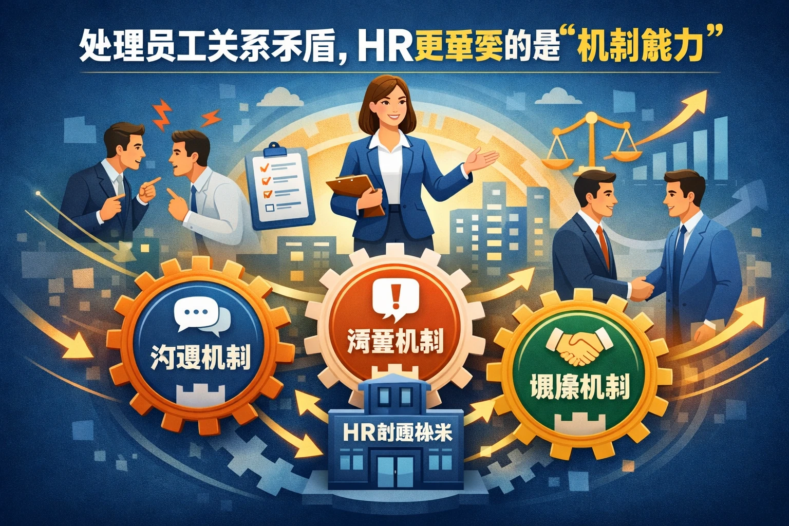处理员工关系矛盾,HR更重要的是“机制能力”