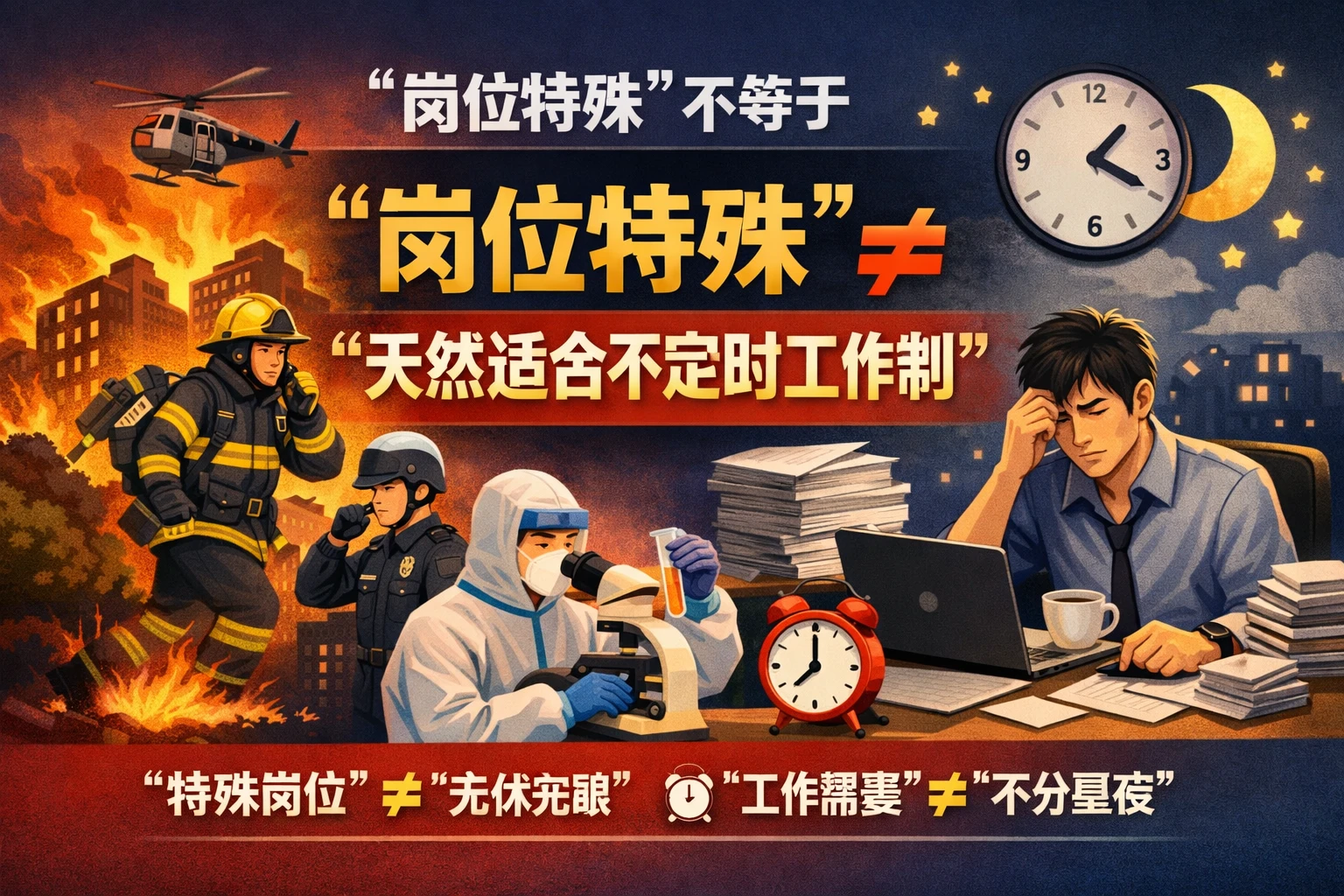 “岗位特殊”不等于“天然适合不定时工作制”