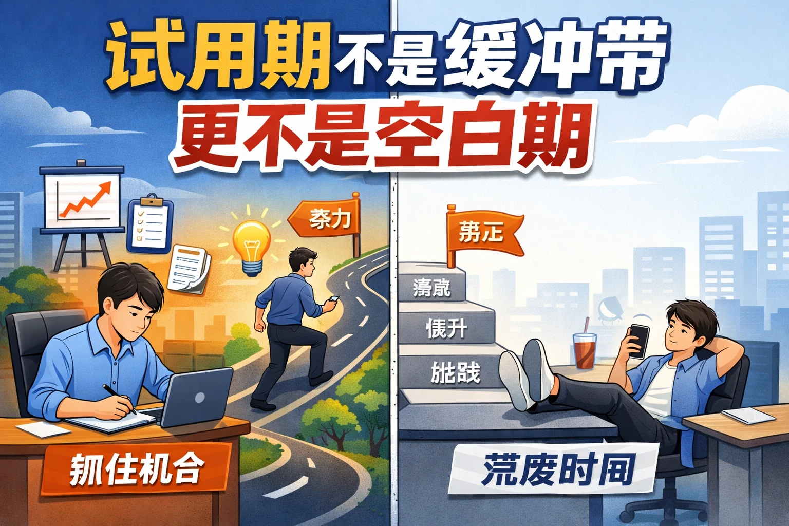 试用期不是缓冲带，更不是空白期