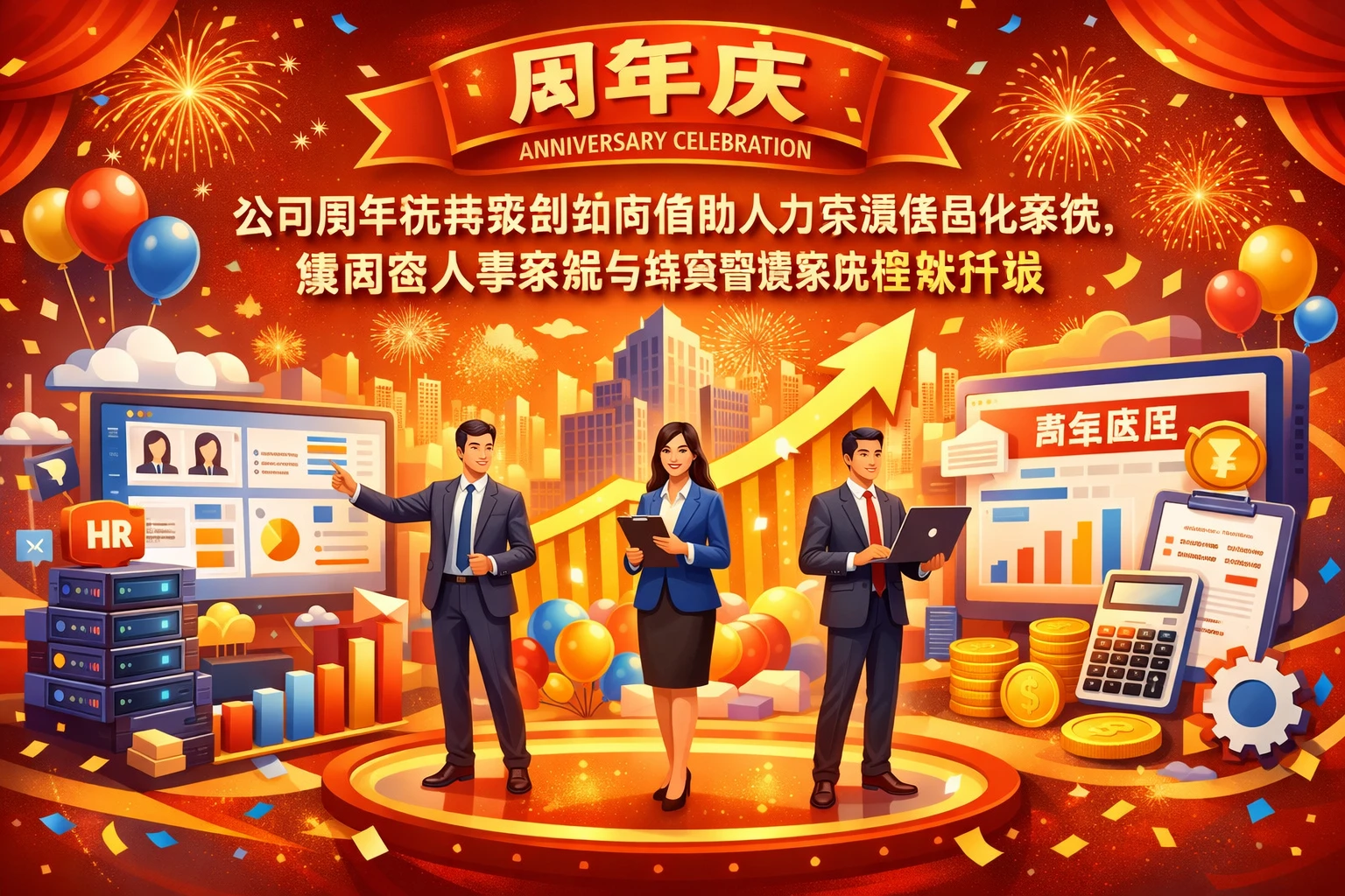 公司周年庆典策划如何借助人力资源信息化系统、集团型人事系统与薪资管理系统提效升级