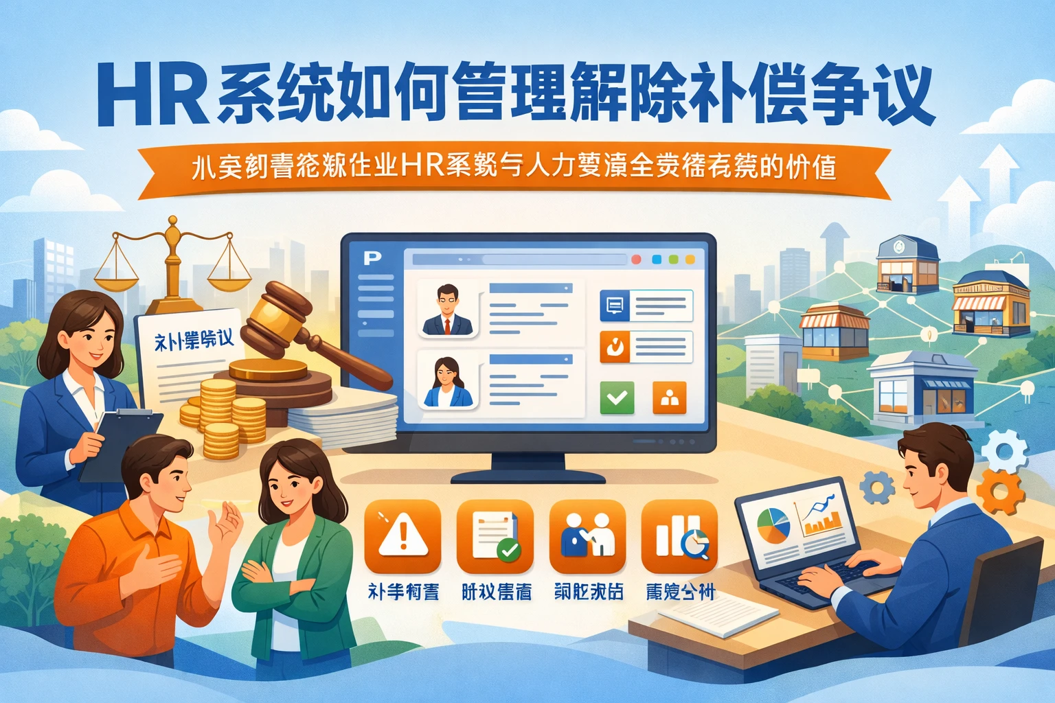 HR系统如何管理解除补偿争议:从案例看连锁企业HR系统与人力资源全流程系统的价值