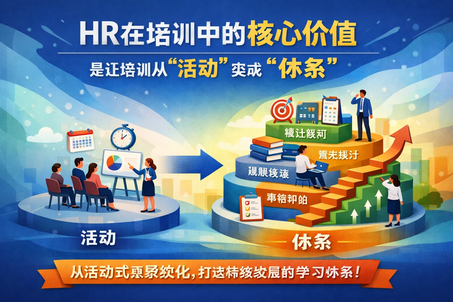 HR在培训中的核心价值,是让培训从“活动”变成“体系”