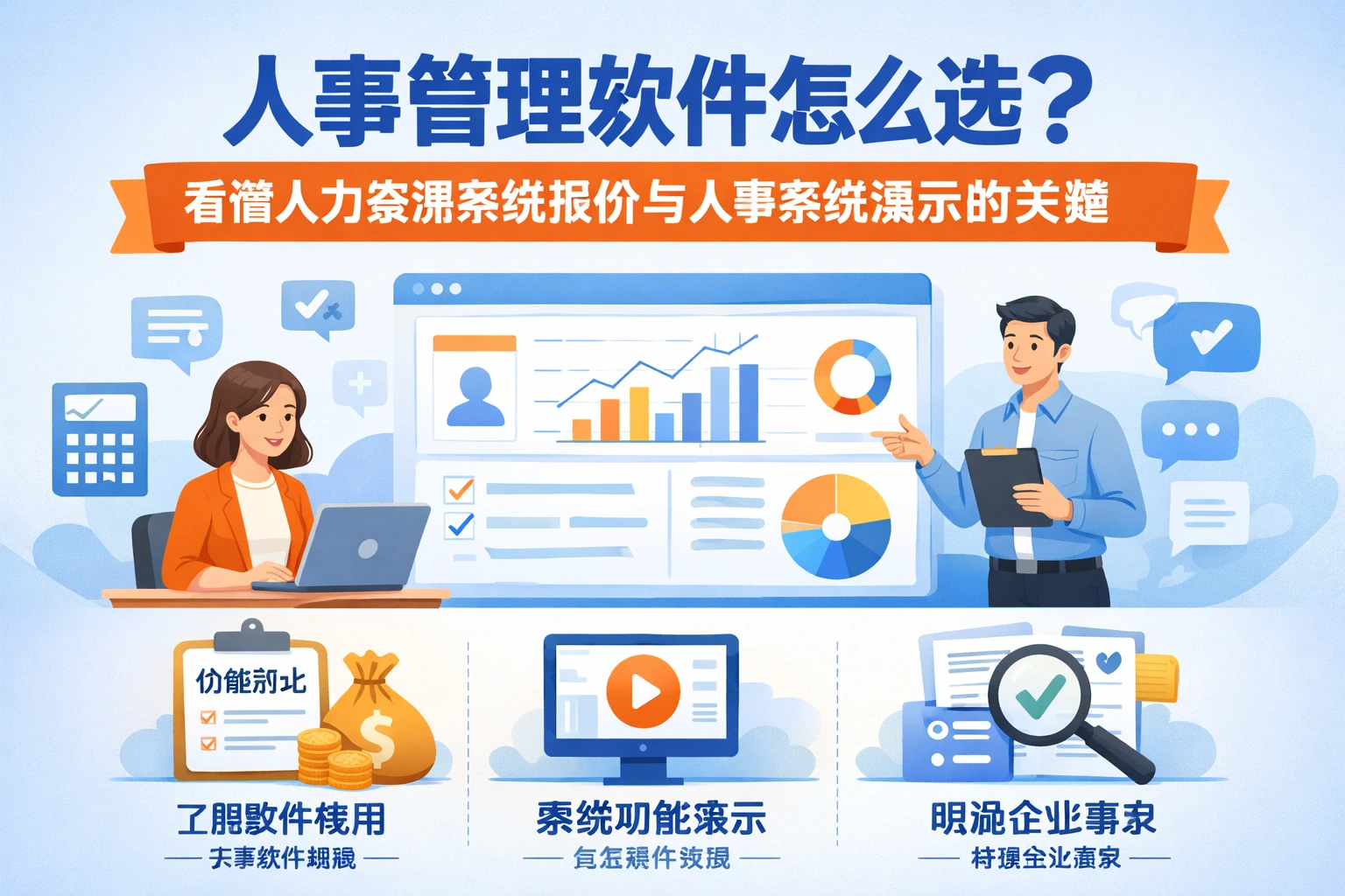 人事管理软件怎么选？看懂人力资源系统报价与人事系统演示的关键