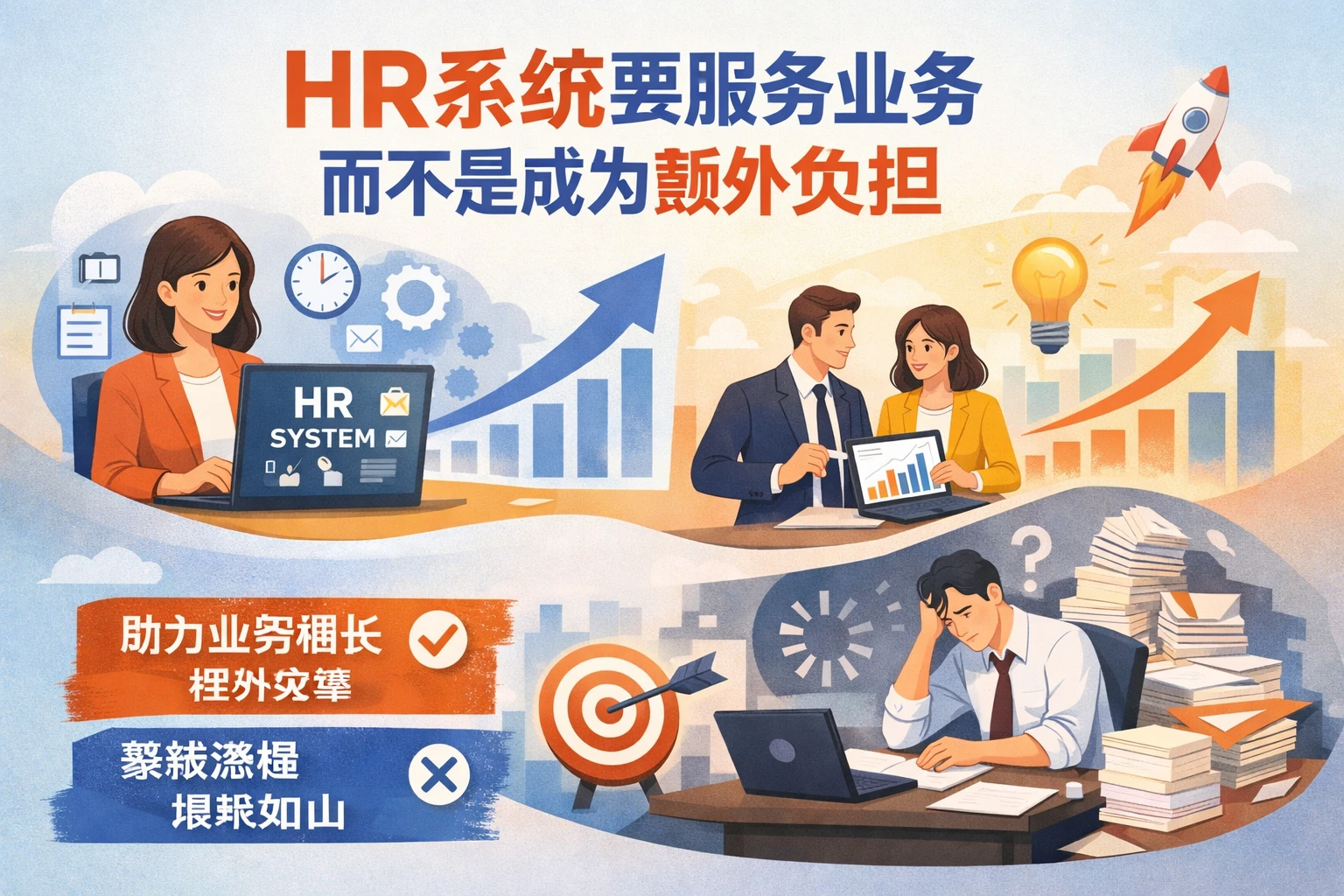HR系统要服务业务，而不是成为额外负担