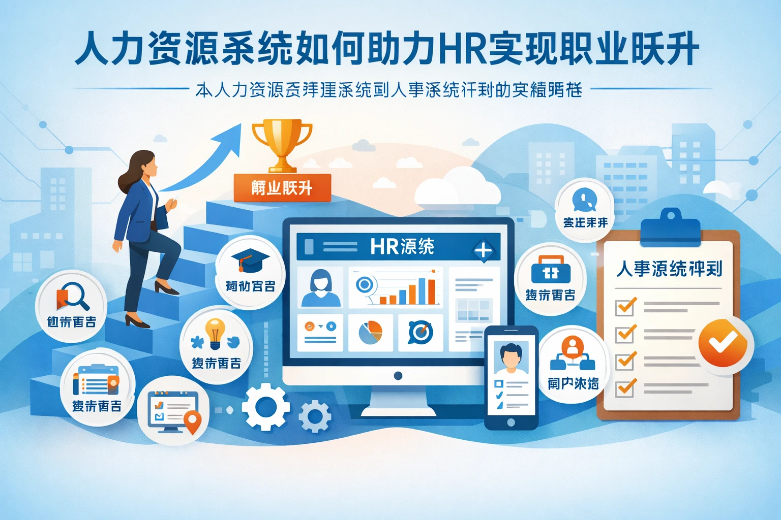 人力资源系统如何助力HR实现职业跃升——从人力资源全流程系统到人事系统评测的关键路径