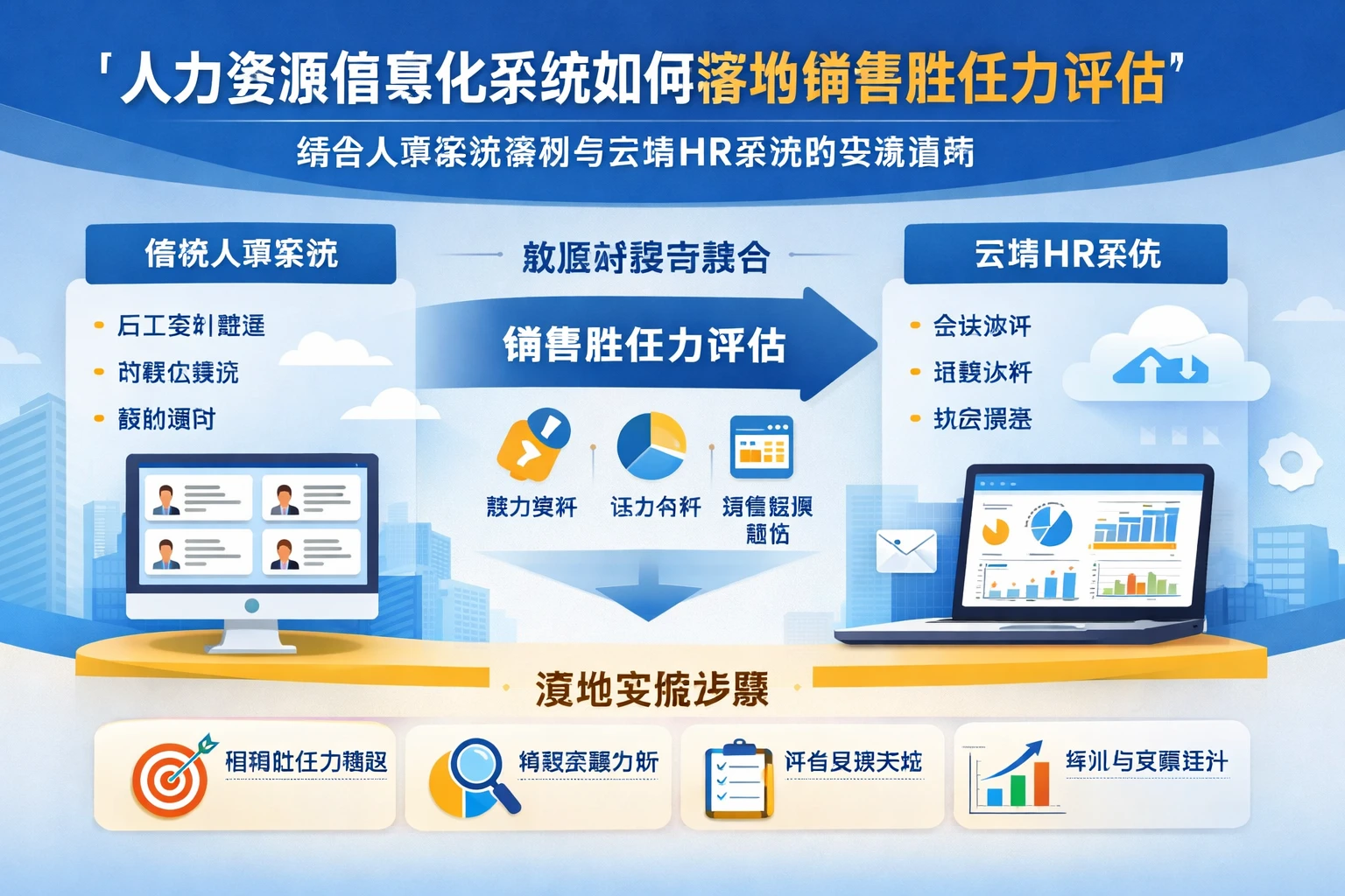 人力资源信息化系统如何落地销售胜任力评估:结合人事系统案例与云端HR系统的实操指南