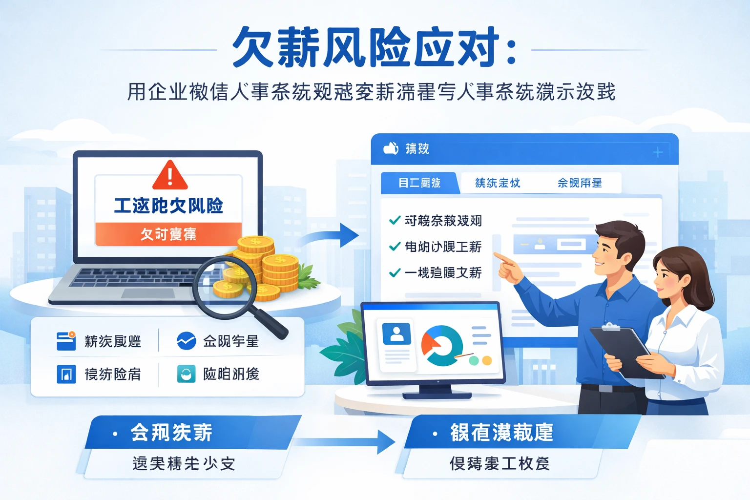 人力资源软件视角下的欠薪风险应对：用企业微信人事系统规范发薪流程与人事系统演示实践