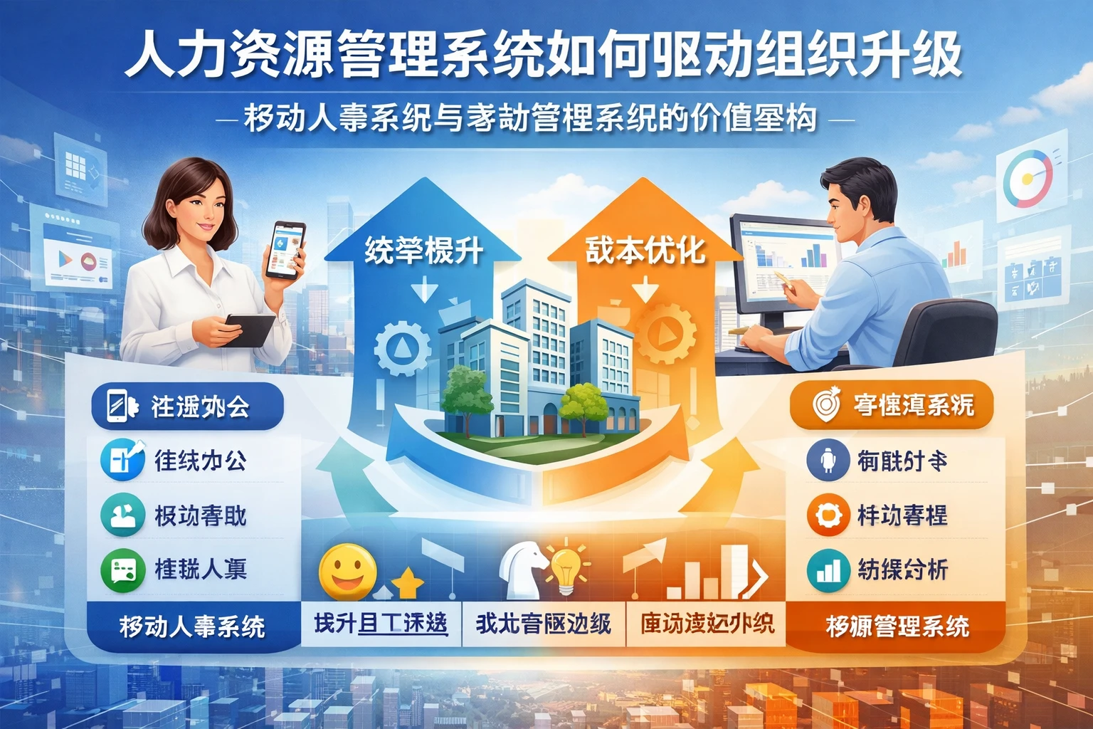 人力资源管理系统如何驱动组织升级：移动人事系统与考勤管理系统的价值重构
