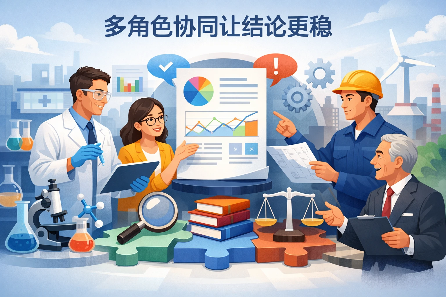 多角色协同让结论更稳