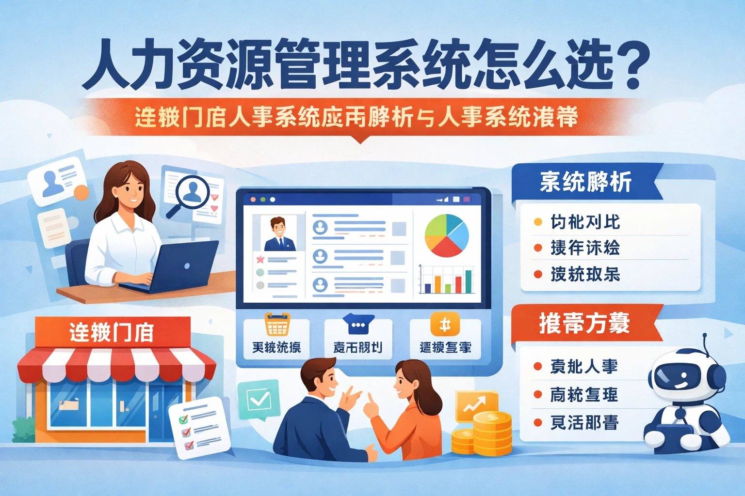 人力资源管理系统怎么选？连锁门店人事系统应用解析与人事系统推荐