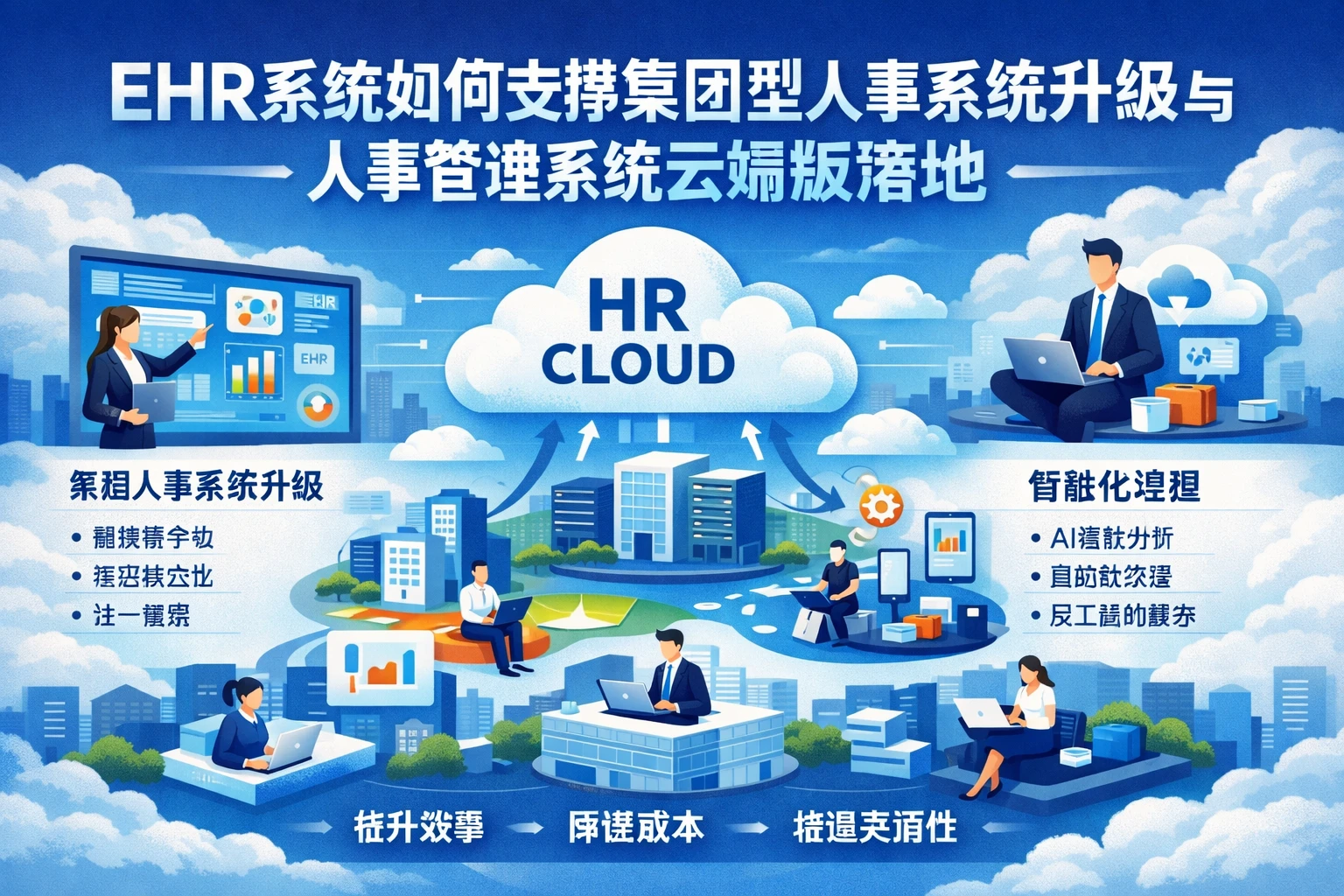 ehr系统如何支撑集团型人事系统升级与人事管理系统云端版落地