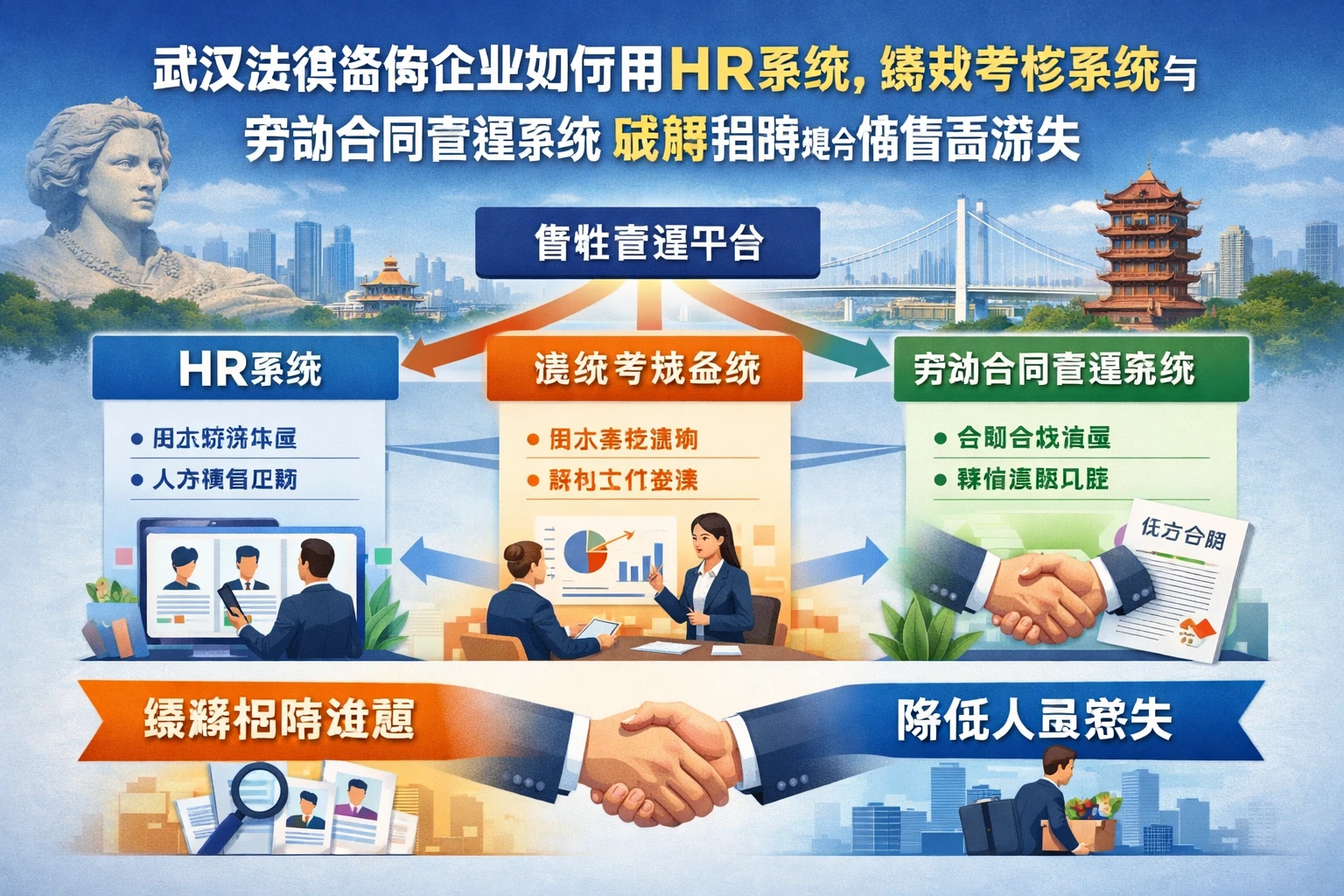 武汉法律咨询企业如何用HR系统、绩效考核系统与劳动合同管理系统破解招聘难与销售高流失