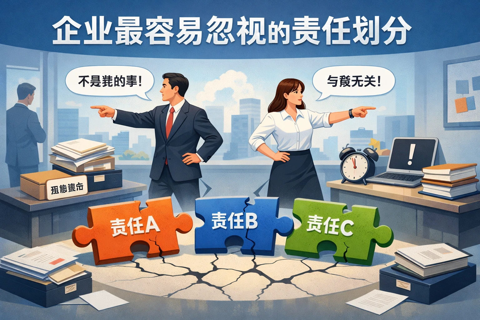 企业最容易忽视的责任划分