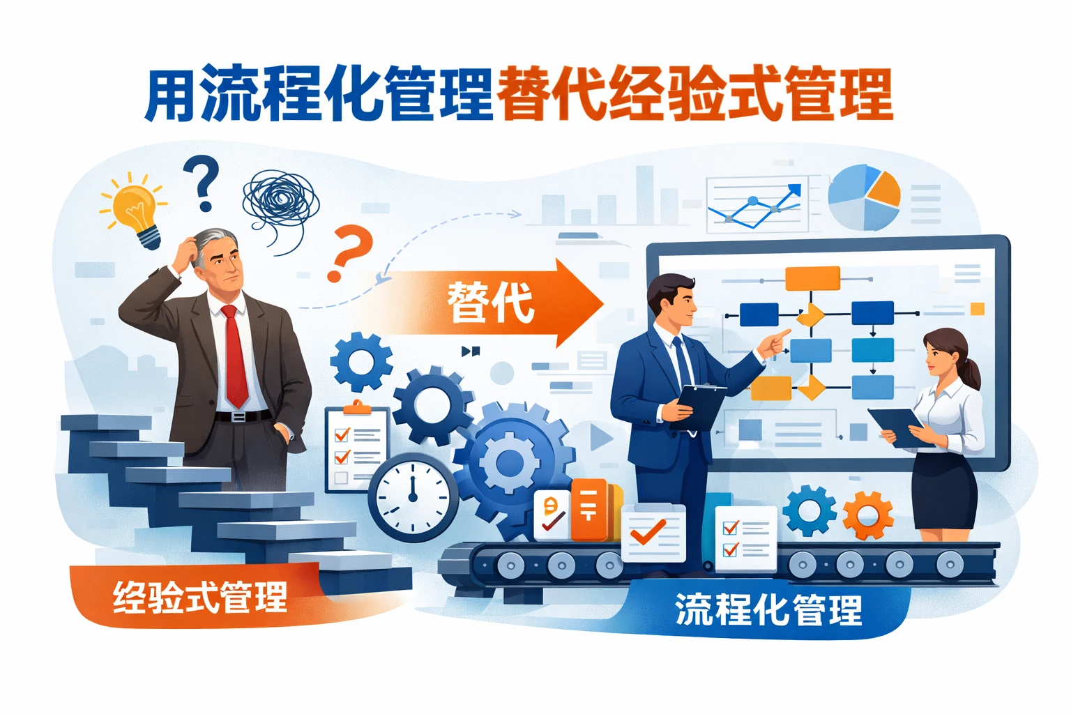 用流程化管理替代经验式管理