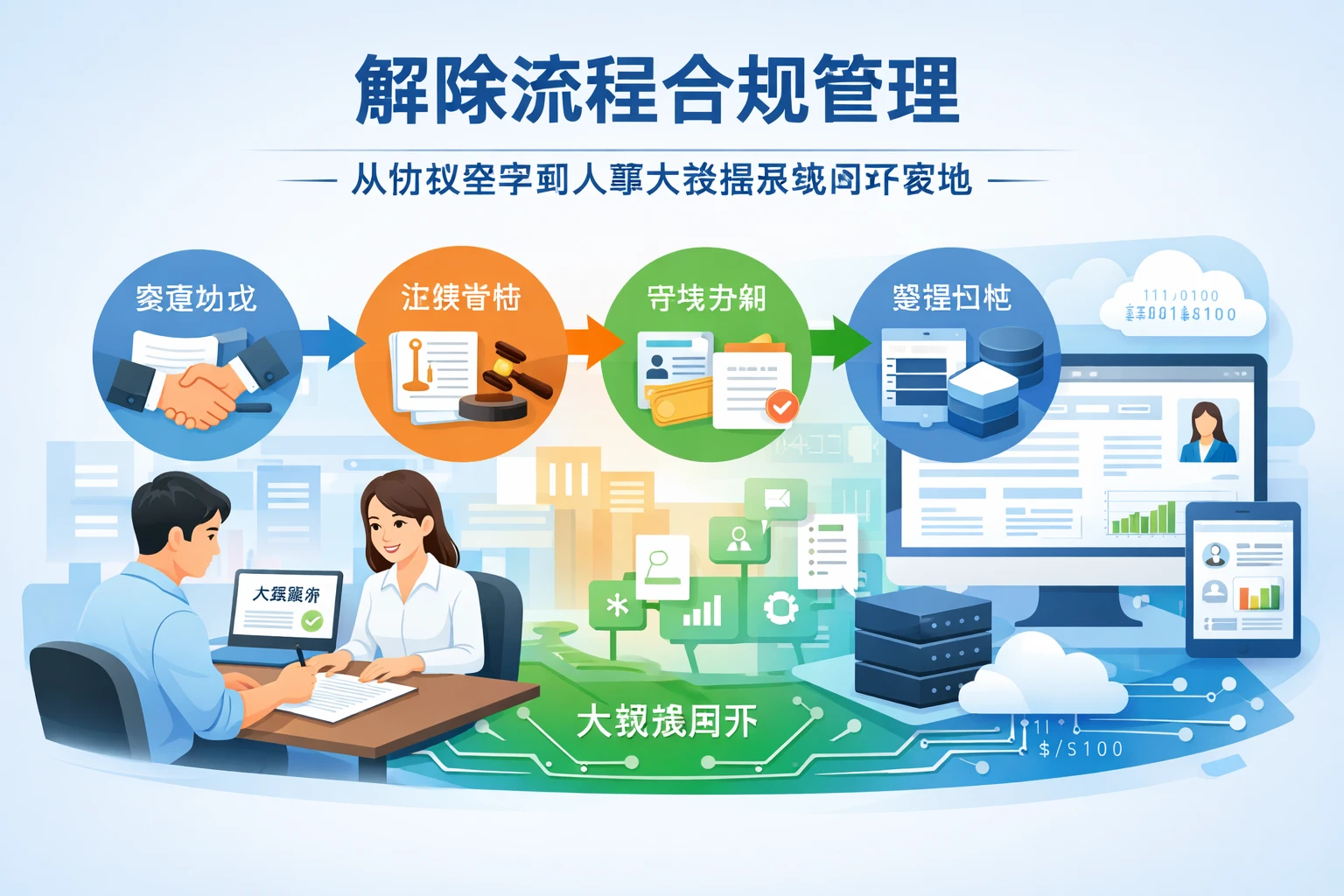 人事管理软件视角下的解除流程合规管理:从协议签字到人事大数据系统闭环落地