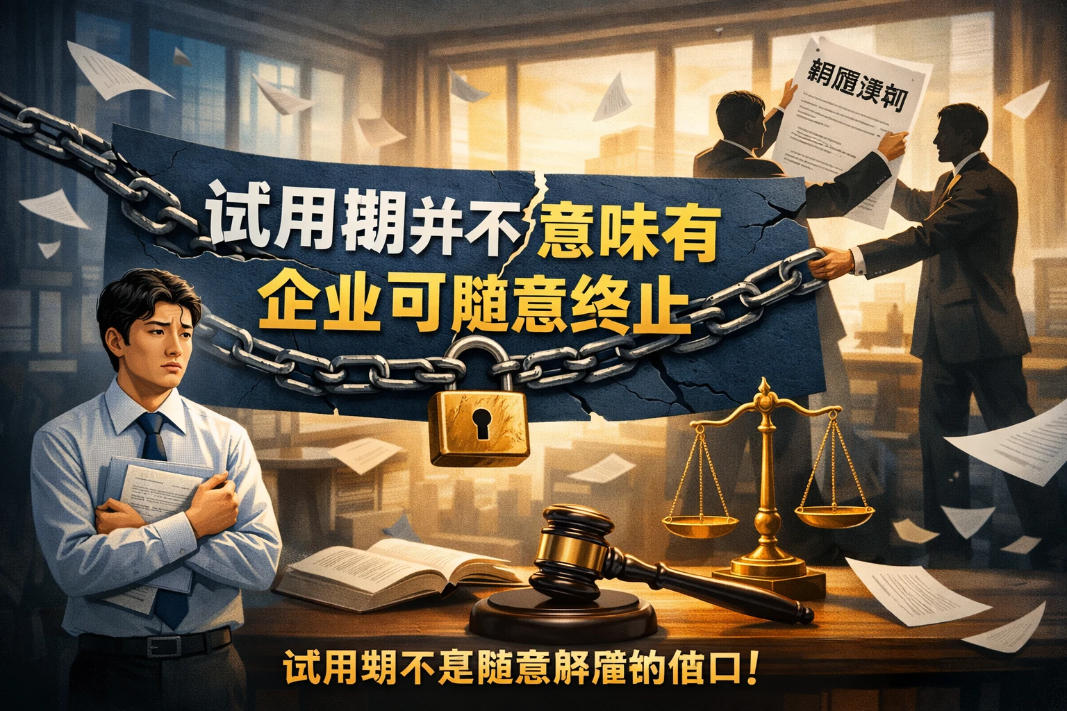 试用期并不意味着企业可随意终止