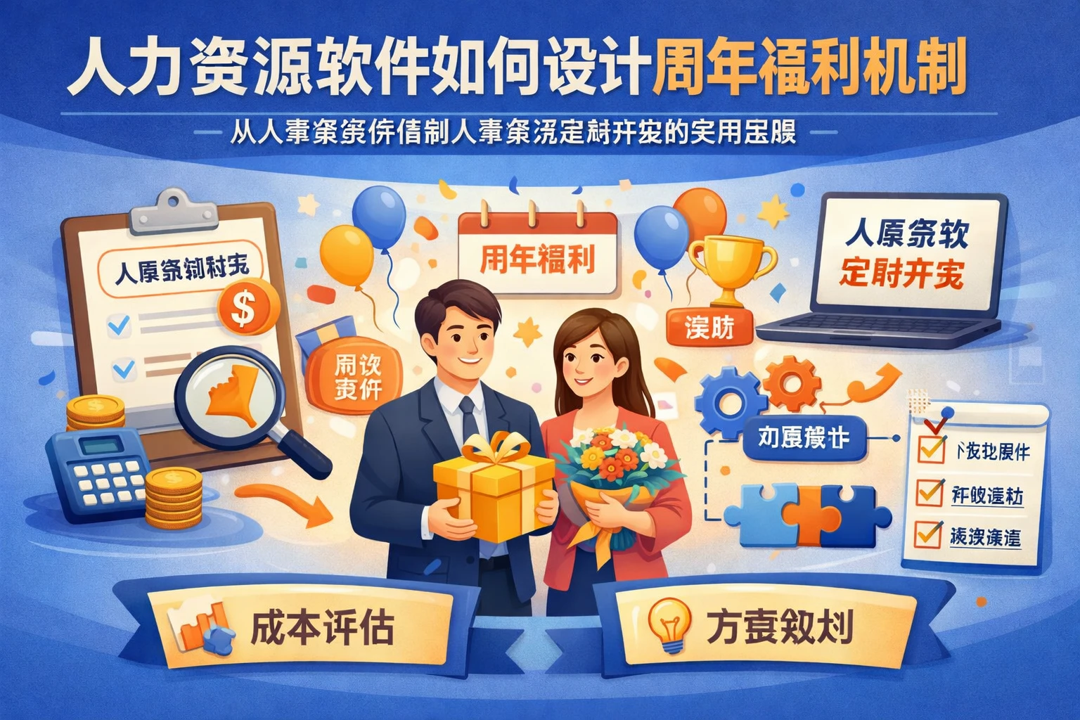 人力资源软件如何设计周年福利机制：从人事系统价格到人事系统定制开发的实用思路