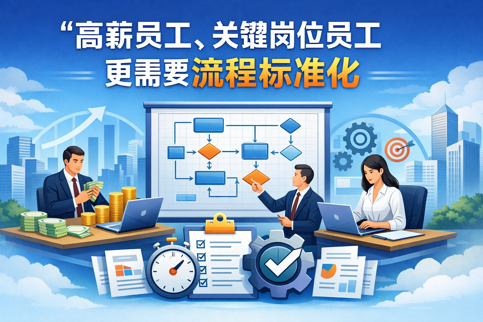 高薪员工、关键岗位员工，更需要流程标准化