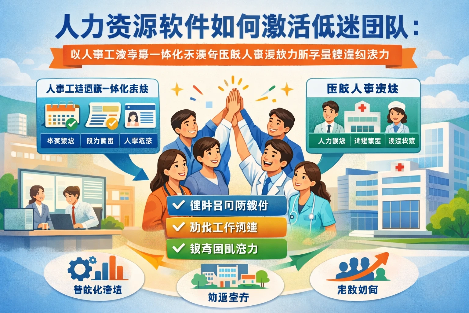 人力资源软件如何激活低迷团队：以人事工资考勤一体化系统与医院人事系统为抓手重建组织活力