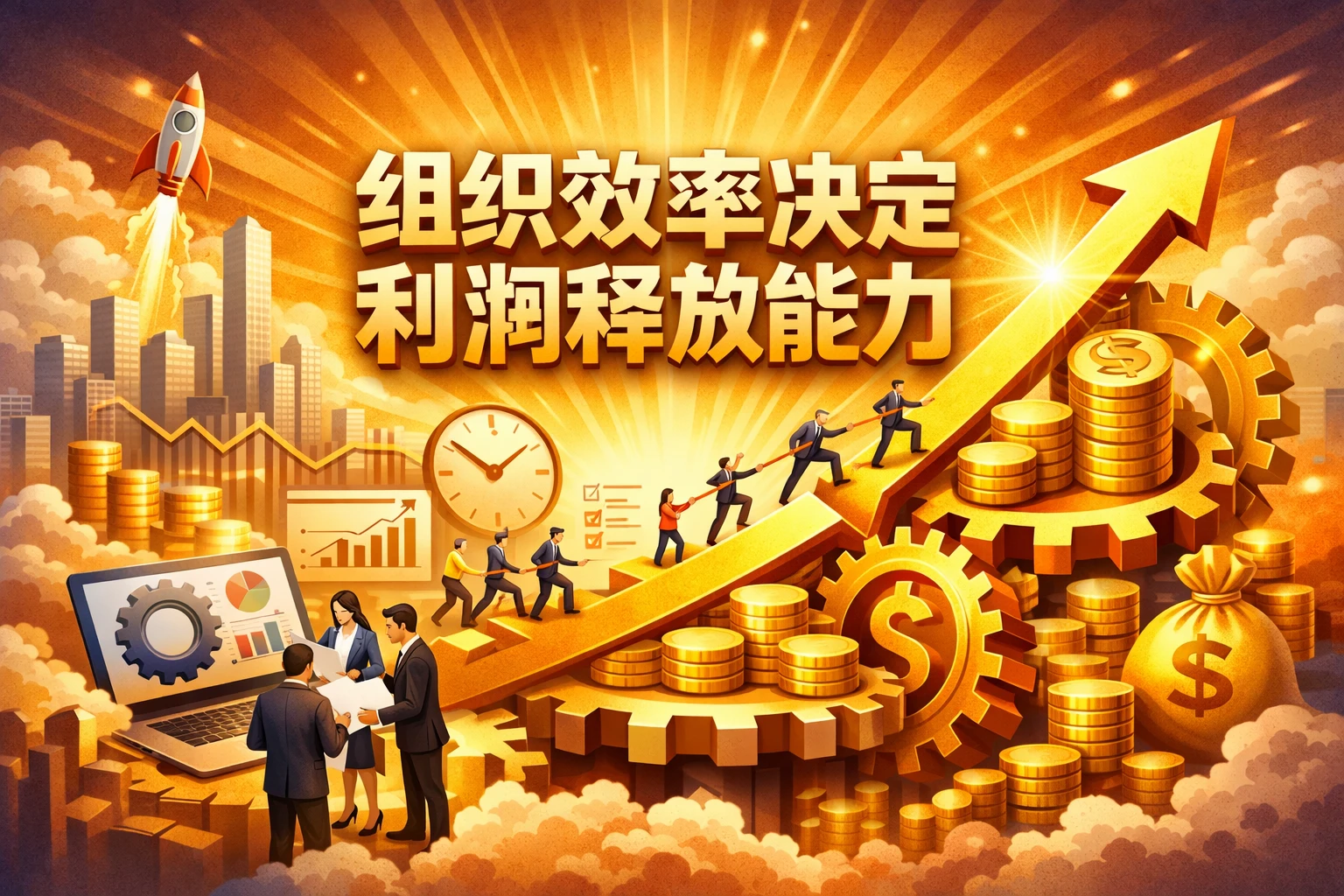 组织效率决定利润释放能力