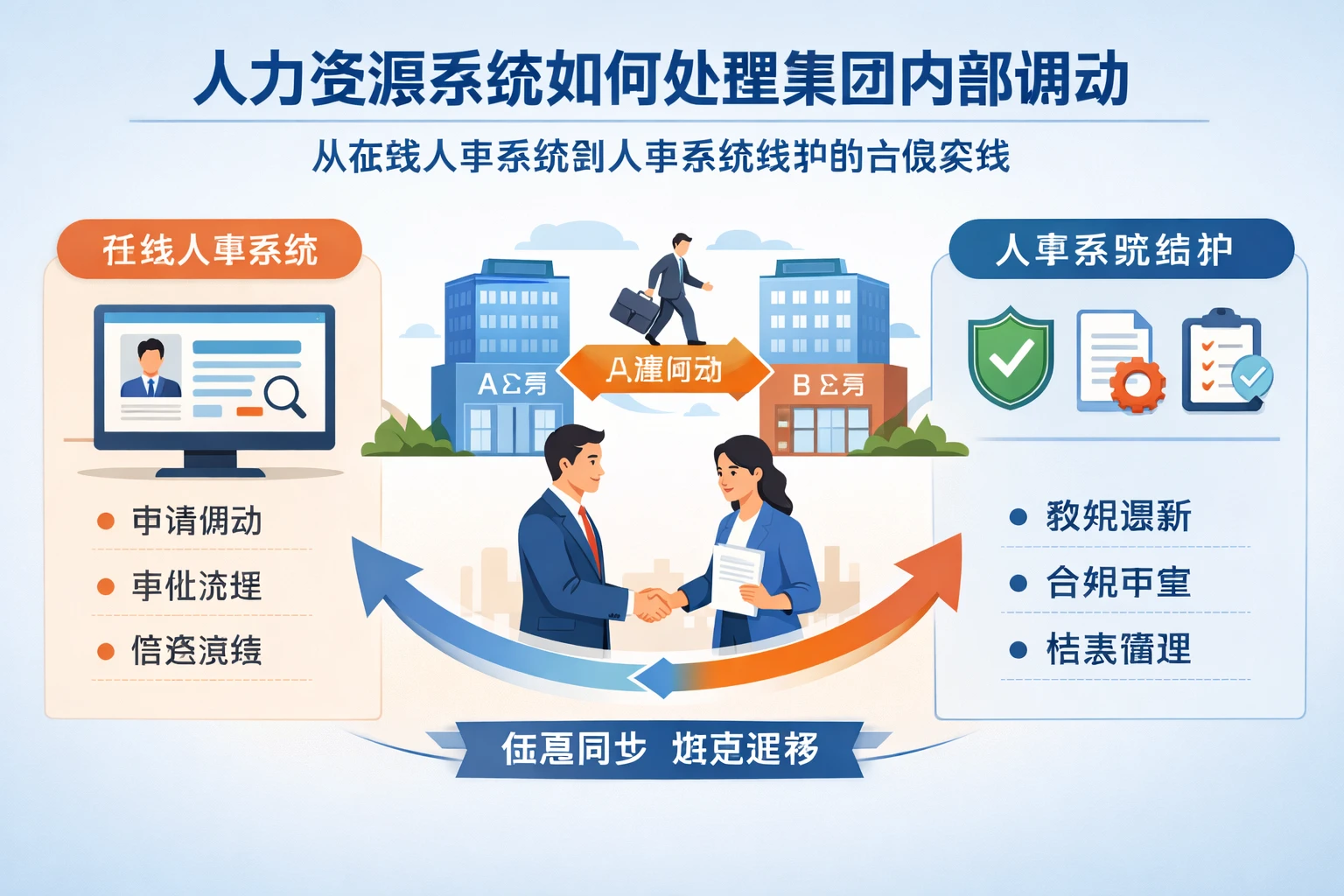 人力资源系统如何处理集团内部调动：从在线人事系统到人事系统维护的合规实践