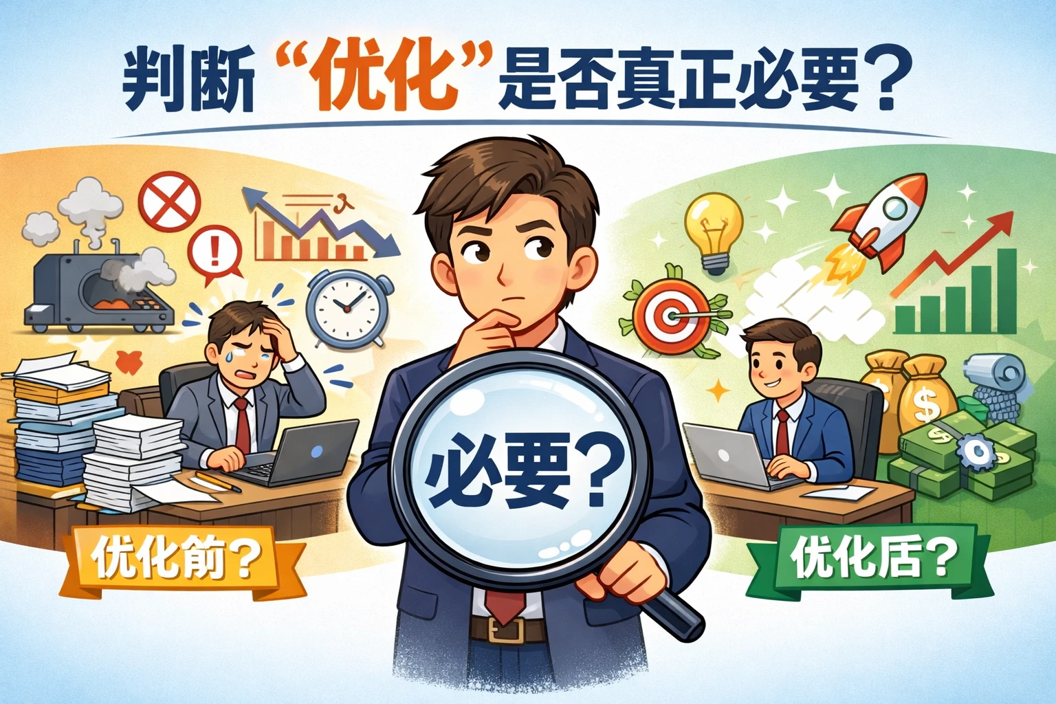 判断“优化”是否真正必要