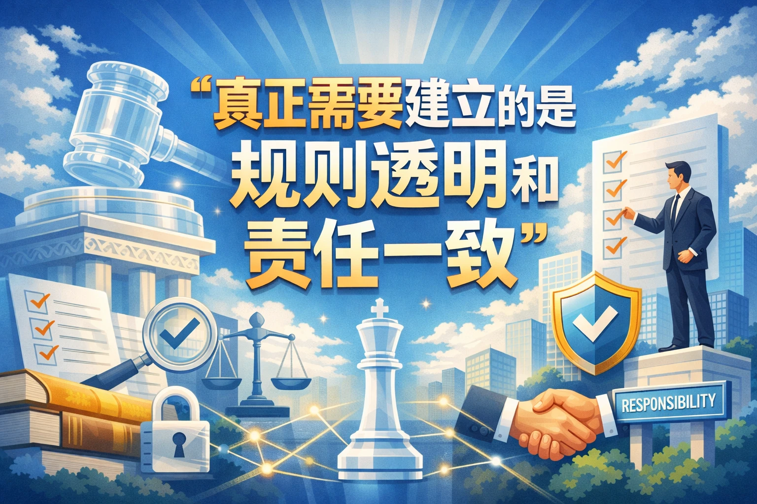 真正需要建立的是规则透明和责任一致