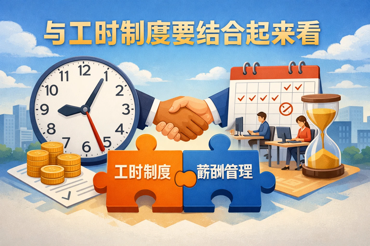 与工时制度要结合起来看