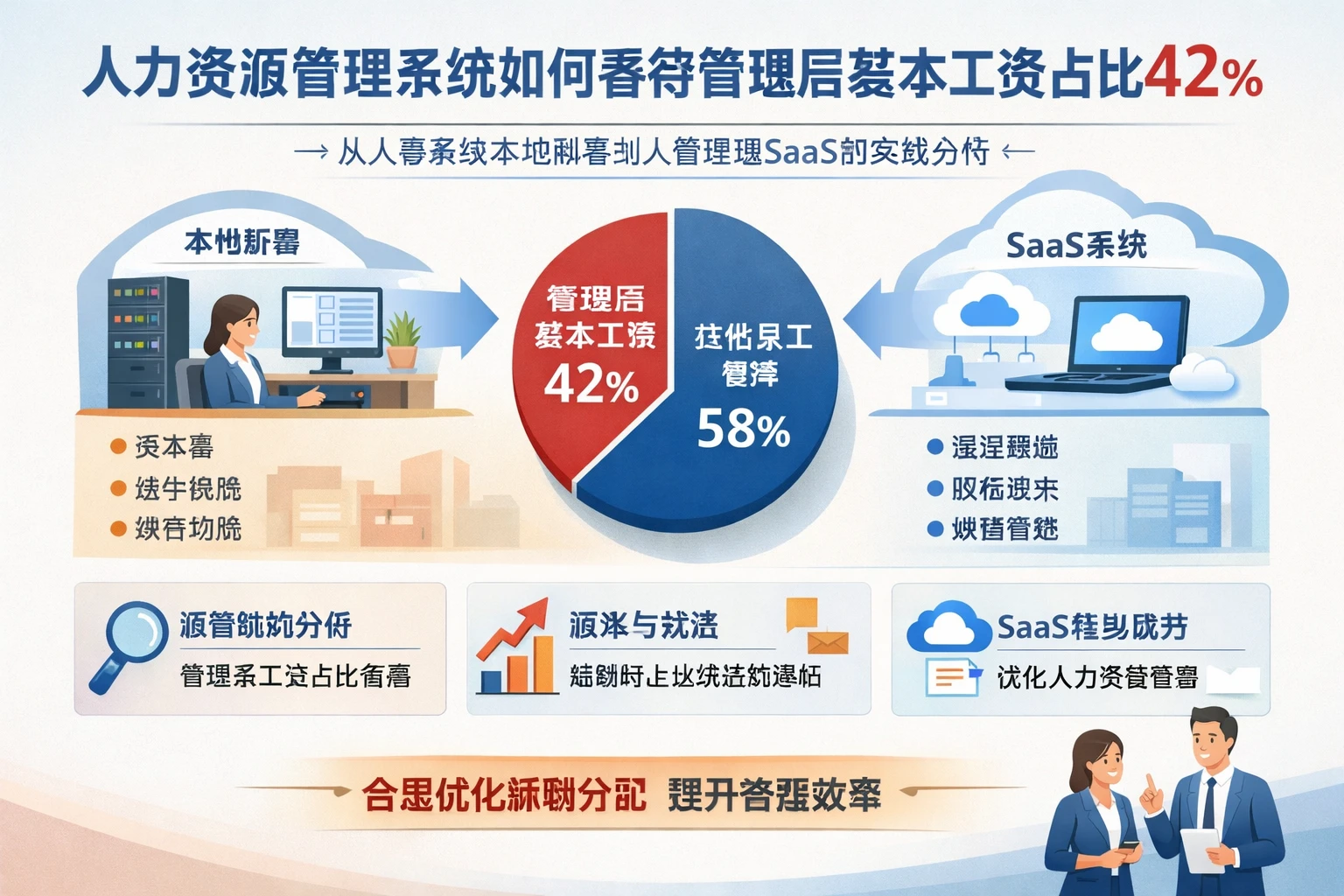 人力资源管理系统如何看待管理层基本工资占比42%：从人事系统本地部署到人事管理SaaS的实践分析